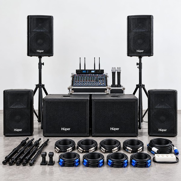 Setting Sound System 2.000 Watt Acara Pernikahan Depok